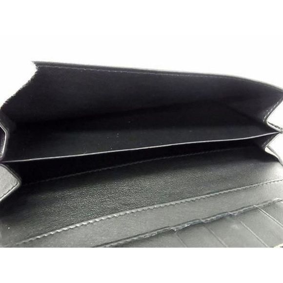 Gucci 212089 GG Pattern GG Canvas Folded Long Wallet Coin Purse - Picture 4 of 6